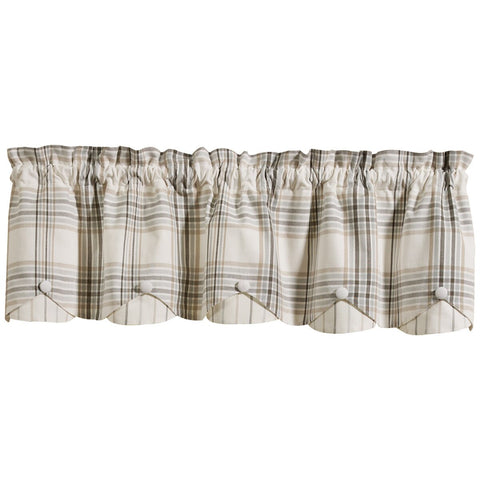 Countryside Design Lined Scallop Valance 4894-473