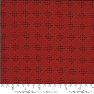Redwork Gatherings Cotton Fabric Collection 4911