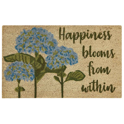 Door Mats 302-27 
Happiness blooms from within