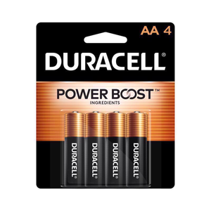 4 Pack AA Alkaline Batteries MN1500B