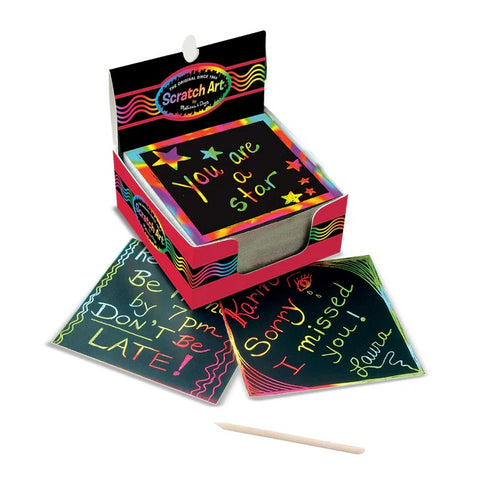 Scratch Art Rainbow Mini Notes 5945