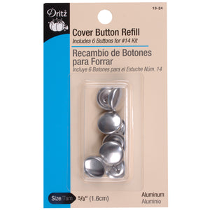 Button cover refills