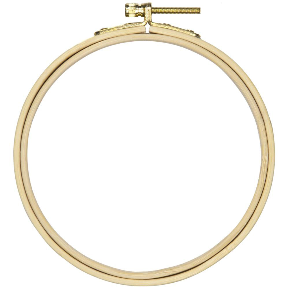 5-inch wooden hoop