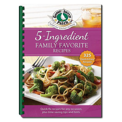 5-Ingredient Family Favorite Recipes Cookbook 9781620935811
