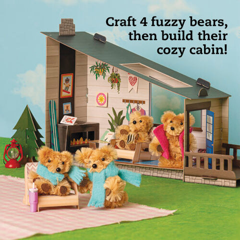 DIY Miniature Cozy Bear Cabin 9781546176176