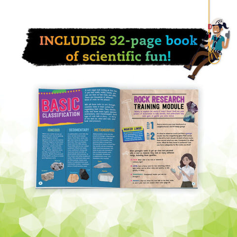 Maker Lab: Rocks, Gems & Geodes 9781338575729