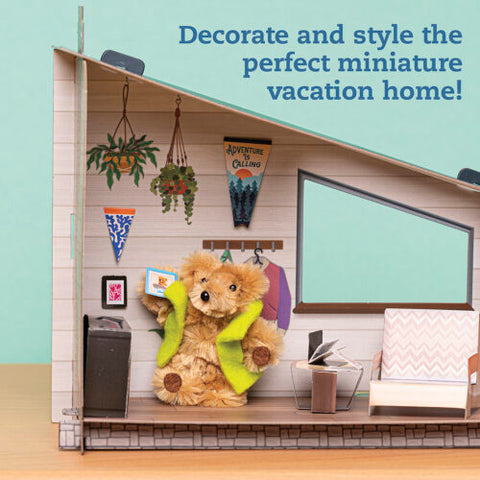 DIY Miniature Cozy Bear Cabin 9781546176176
