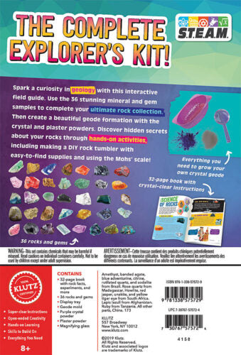 Maker Lab: Rocks, Gems & Geodes 9781338575729