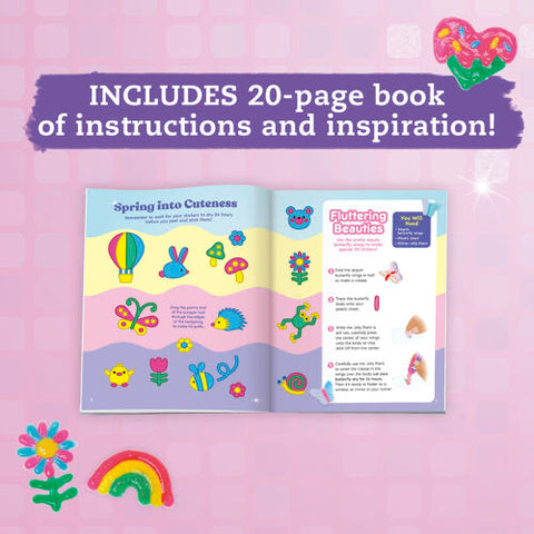 Paint & Peel Jelly Stickers: Glitter Goals! 9781546134008