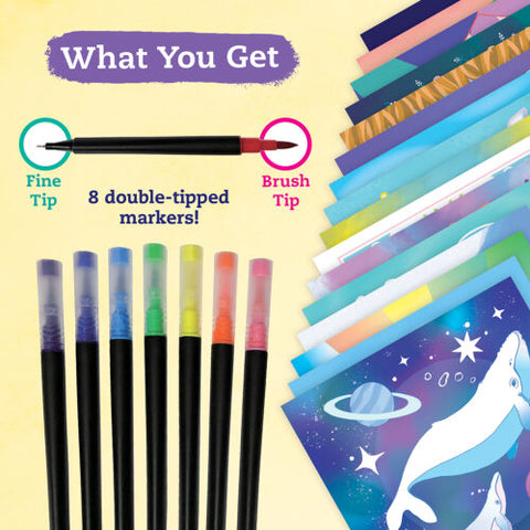 Brush Pen Doodles 9781338896046