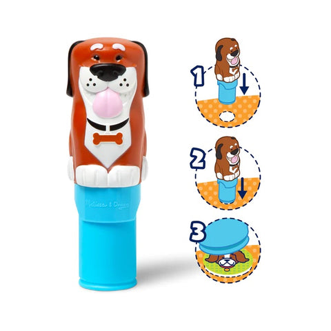 Dog Sticker Stamper and Step-By-Step Instructions to Use