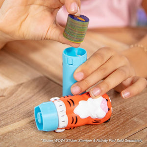 Child Filling Sticker Stamper Cartridge with Stickers