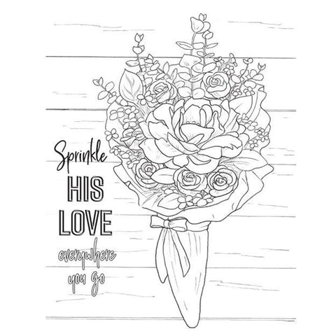 Sprinkle His Love page