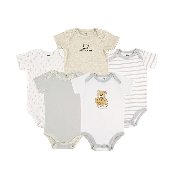 5-Pack Bear Bodysuits 50628