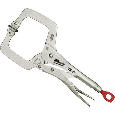 11  Locking C-Clamp Swivel Jaws