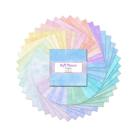 soft dawn, Wilmington 5 Karat Gems Precut Fabric Squares 507