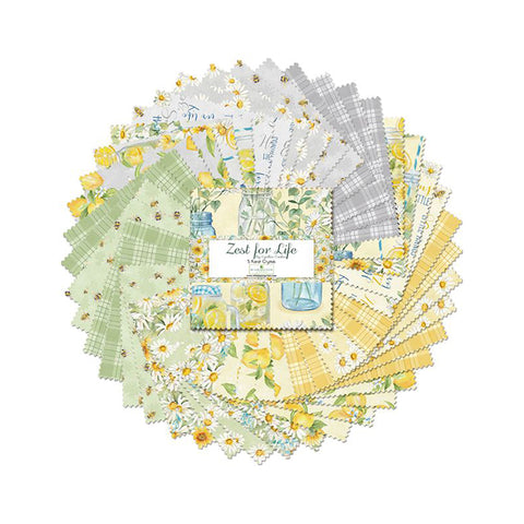 Zest for Life Collection 5 Karat Crystals Cotton Fabric 508-796-508