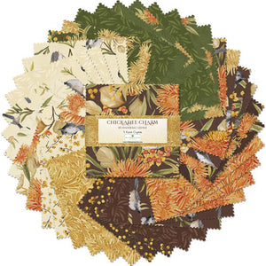 Chickadee Charm Collection 5 Karat Cotton Fabric Crystals 508-853-508