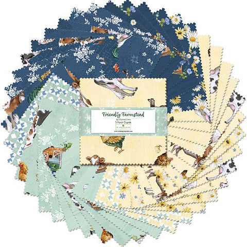 Friendly Farmstead Collection 5 Karat Cotton Fabric Crystals 508-905-508