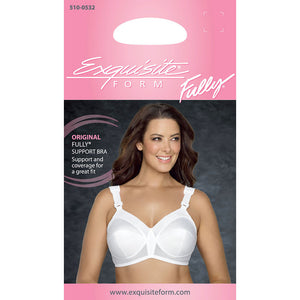 Front of White Bra Packaging