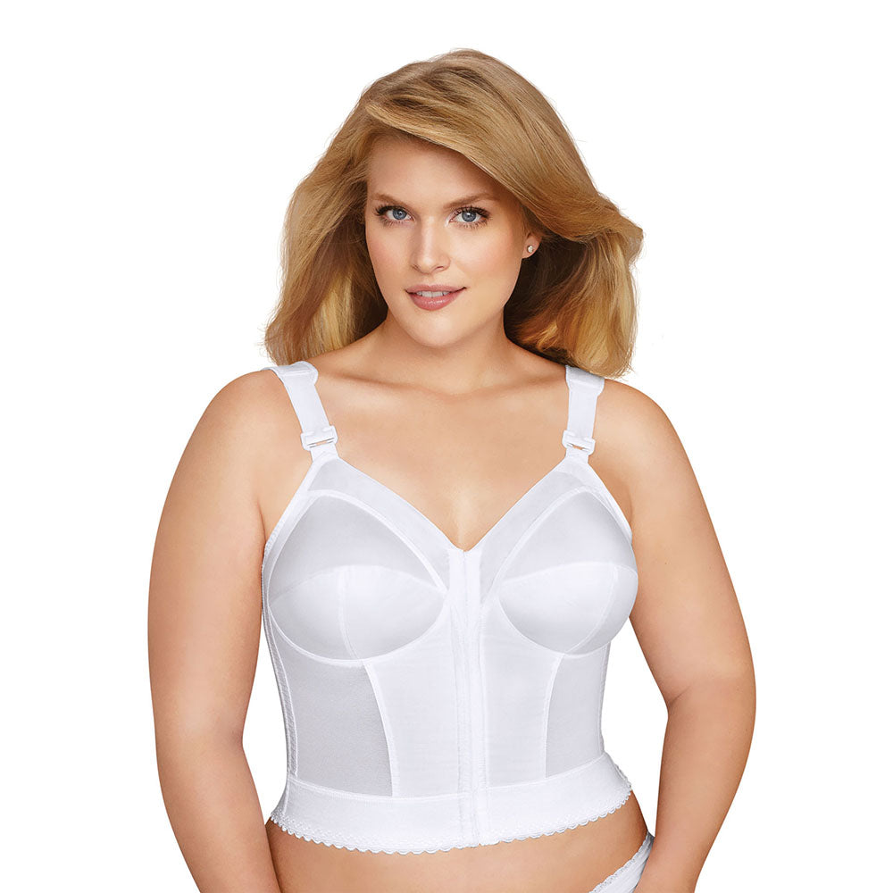 Exquisite Form Fully Women's Slimming Wireless Back & Posture Support  Longline Bra with Front Closure 5107530 – Good's Store Online