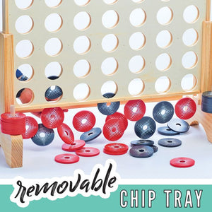 removable chip tray