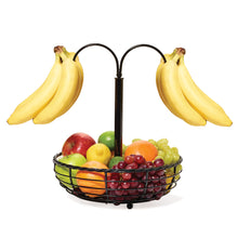 Fruit Basket with Bananas and Other Fruits