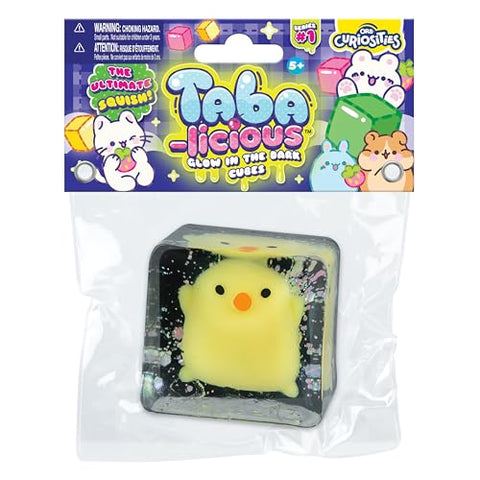 Tabalicious Squishy Glow in the Dark Yellow Chick 4284302407