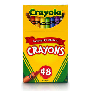 48 Count Color Variety Crayons 52-0048