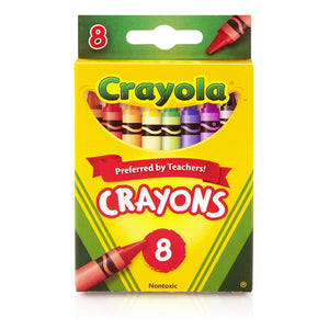 Crayola 24 Count Crayons Pack with Plastic Canvas Yarn Storage Box  Hand-crafted
