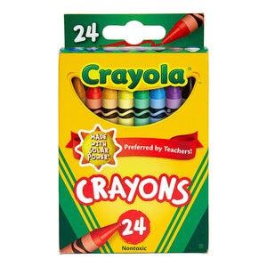 24 Count Color Variety Crayons 52-3024