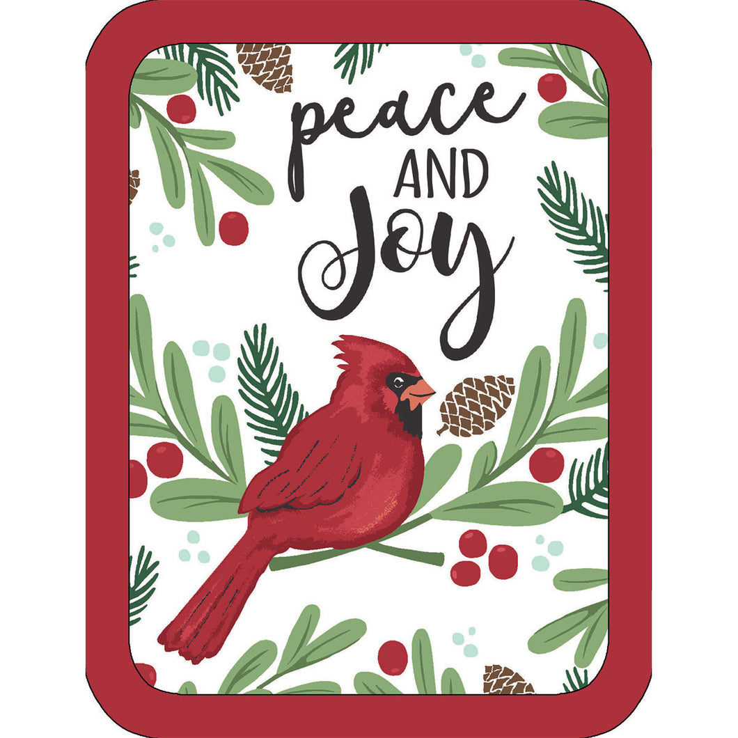 Peace and Joy Cardinal Silicone Pot Holder 52302