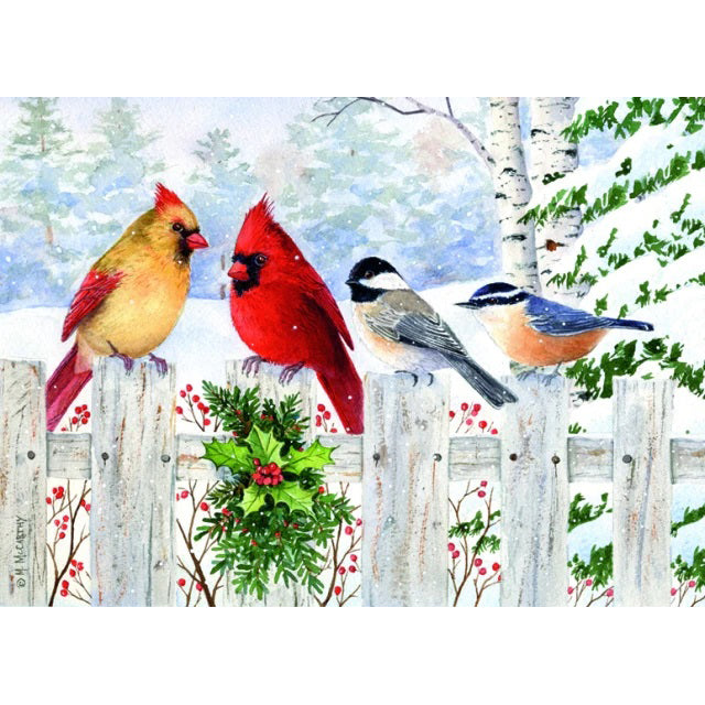 Fence Friends Christmas Boxed Cards 52462
