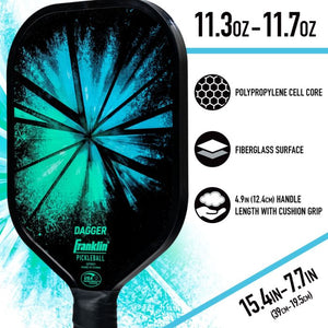 More Dagger Pickleball Paddle Specs