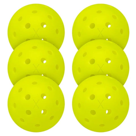6-Pack X-40 Performance Pickleballs