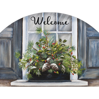Winter Window Box Plaque 533