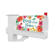 Blessed Floral Mailbox Cover