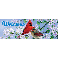 Cardinal Couple Signature Sign