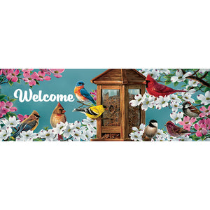 Songbird Feeder Signature Sign