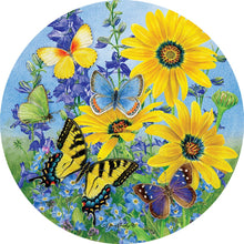 Blue & Yellow Butterflies Accent Magnet