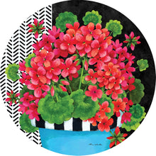 Blue Pot Geranium Accent Magnet