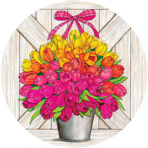 Glorious Tulips Accent Magnet