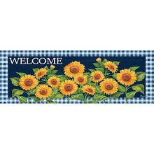 Sunflowers on Navy Signature Sign