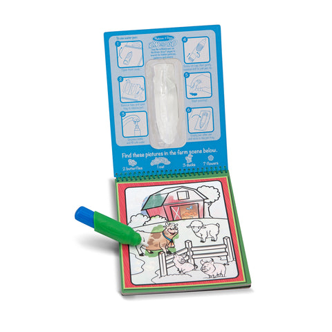 animal water coloring pad