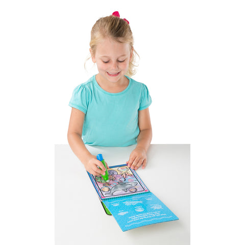 water color pad in use