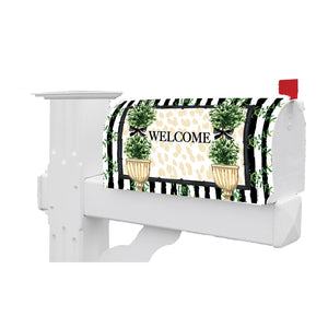 Double Topiary Mailbox Cover