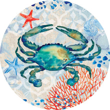 Crab & Coral Accent Magnet