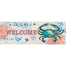 Crab & Coral Signature Sign