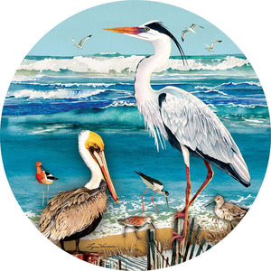 Shore Birds Accent Magnet