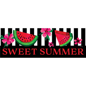 Watermelon Stripes Signature Sign